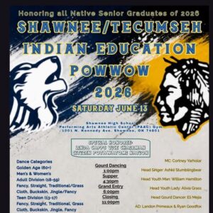 Shawnee/Tecumseh Indian Education Pow Wow 2026