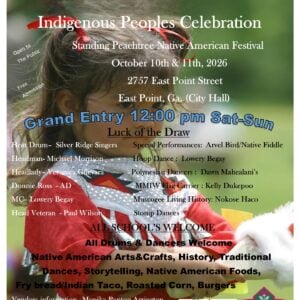 Indigenous Peoples Celebration, Standing Peachtree Native American Festival & Pow Wow 2026