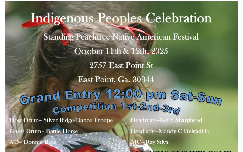 Indigenous Peoples Celebration, Standing Peachtree Native American Festival & Pow Wow 2025