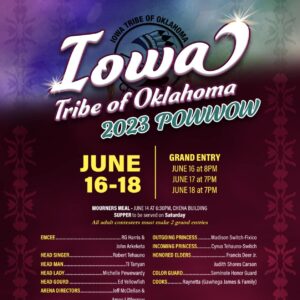 Iowa Tribe of Oklahoma 2023 Pow Wow