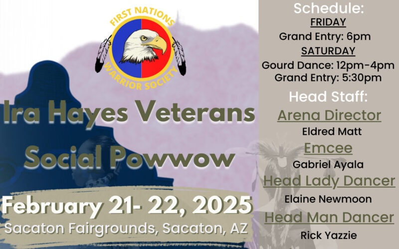 Ira Hayes Veterans Social Pow Wow 2025