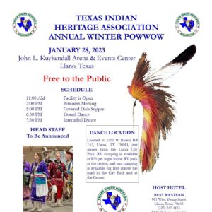 Texas Indian Heritage Association Annual Pow Wow 2023