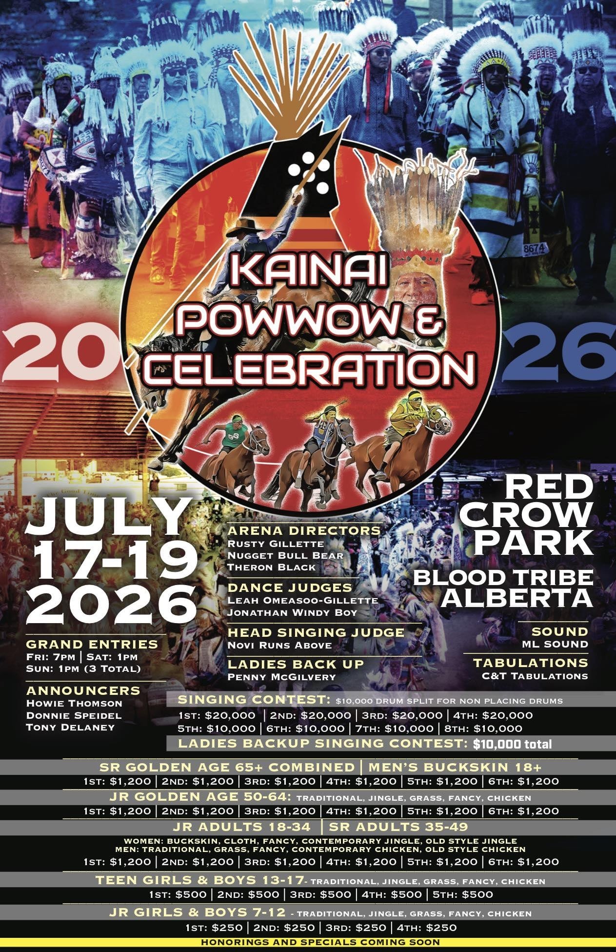 Kainai Pow Wow & Celebration 2026