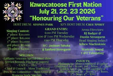 Kawacatoose First Nation Pow Wow 2026