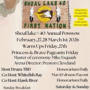 Shoal Lake #40 First Nation Pow Wow 2026