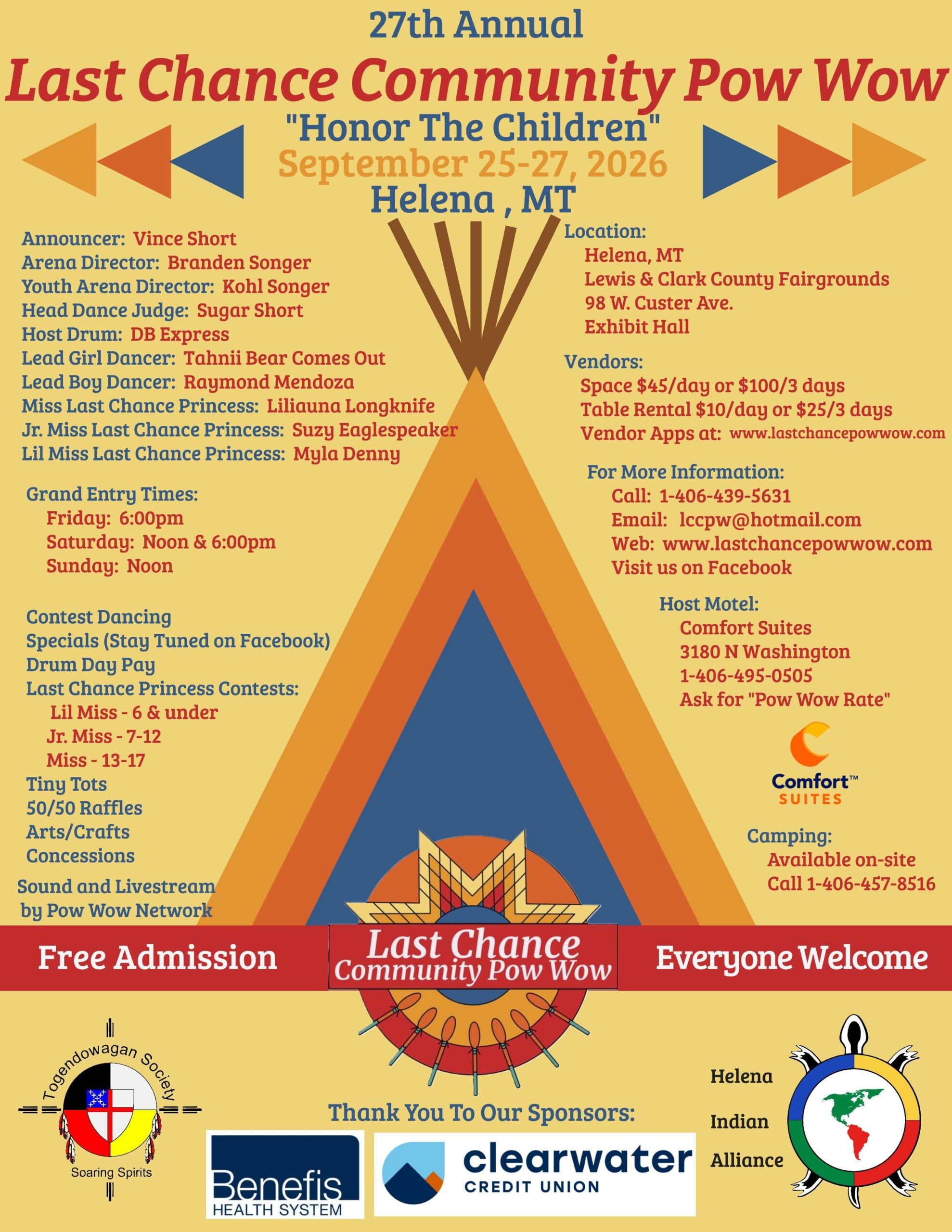 Last Chance Community Pow Wow 2026