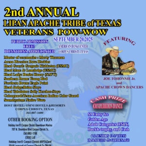 Lipan Apache Tribe of Texas Veterans Pow Wow 2025