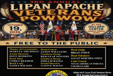 Lipan Apache Veterans Pow Wow 2026