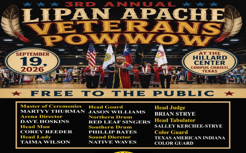Lipan Apache Veterans Pow Wow 2026