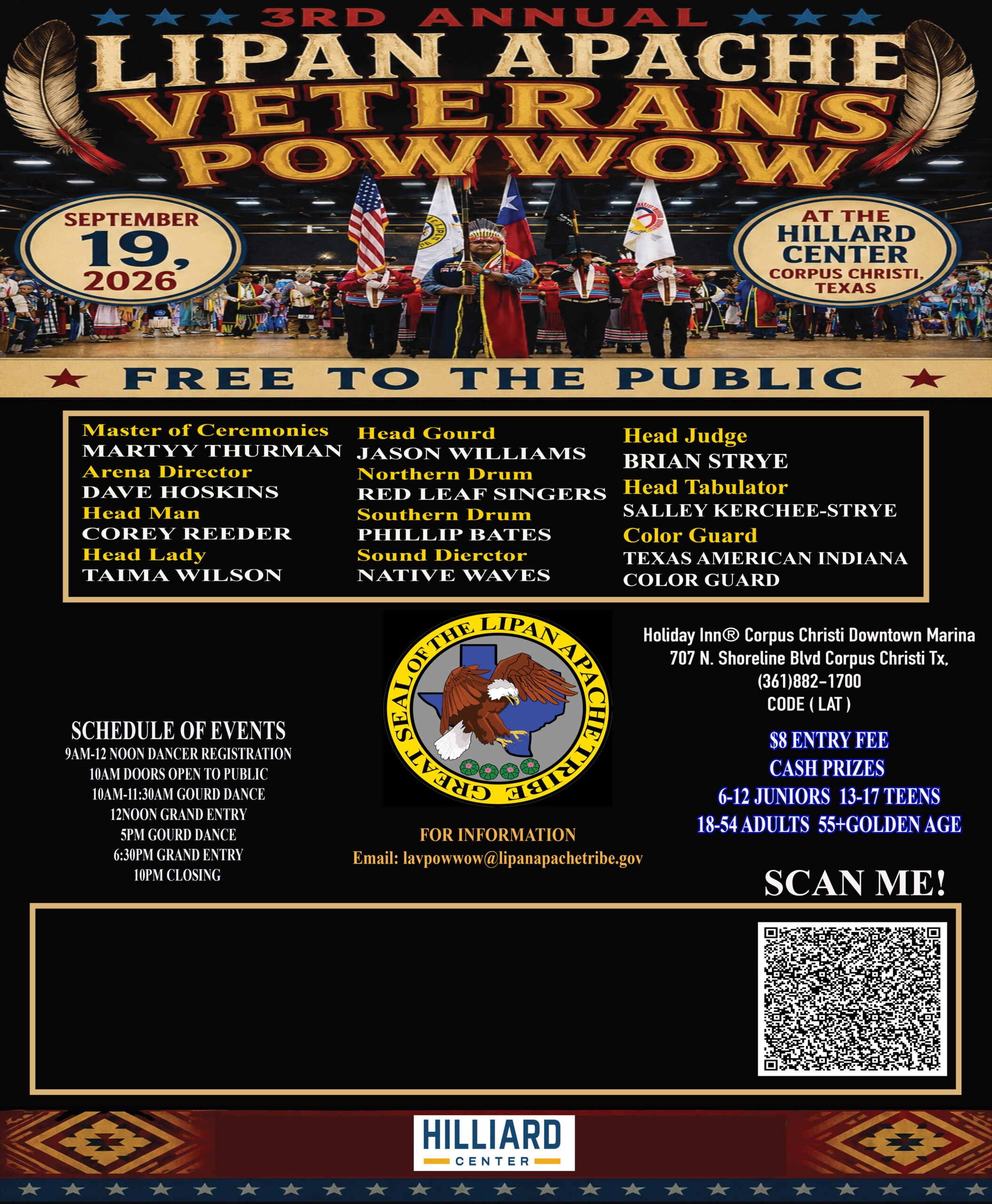 Lipan Apache Veterans Pow Wow 2026