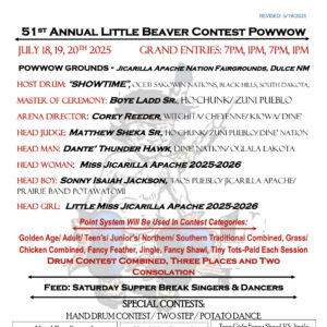 51st Annual  Little Beaver Contest Pow Wow 2025