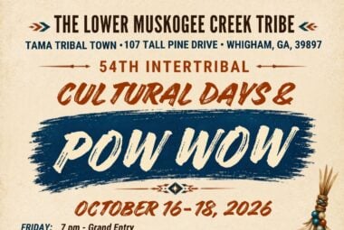 Lower Muskogee Creek Tribe Cultural Days & Pow Wow 2026