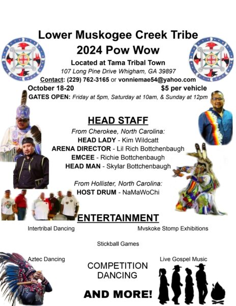 Lower Muskogee Creek Tribe 2024 Pow Wow