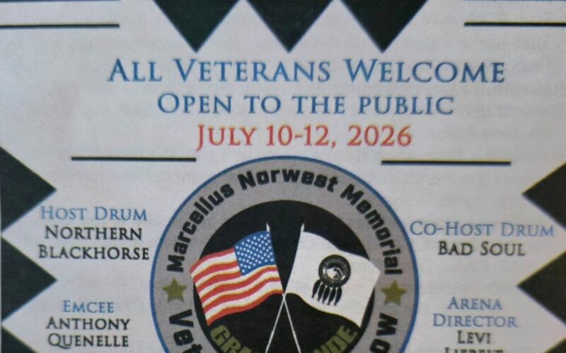 Marcellus Norwest Memorial Veterans Pow Wow 2026