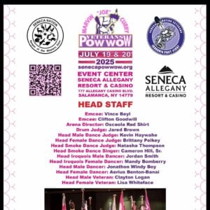 Seneca Pow Wow - Marvin Joe Curry Veterans Pow Wow 2025