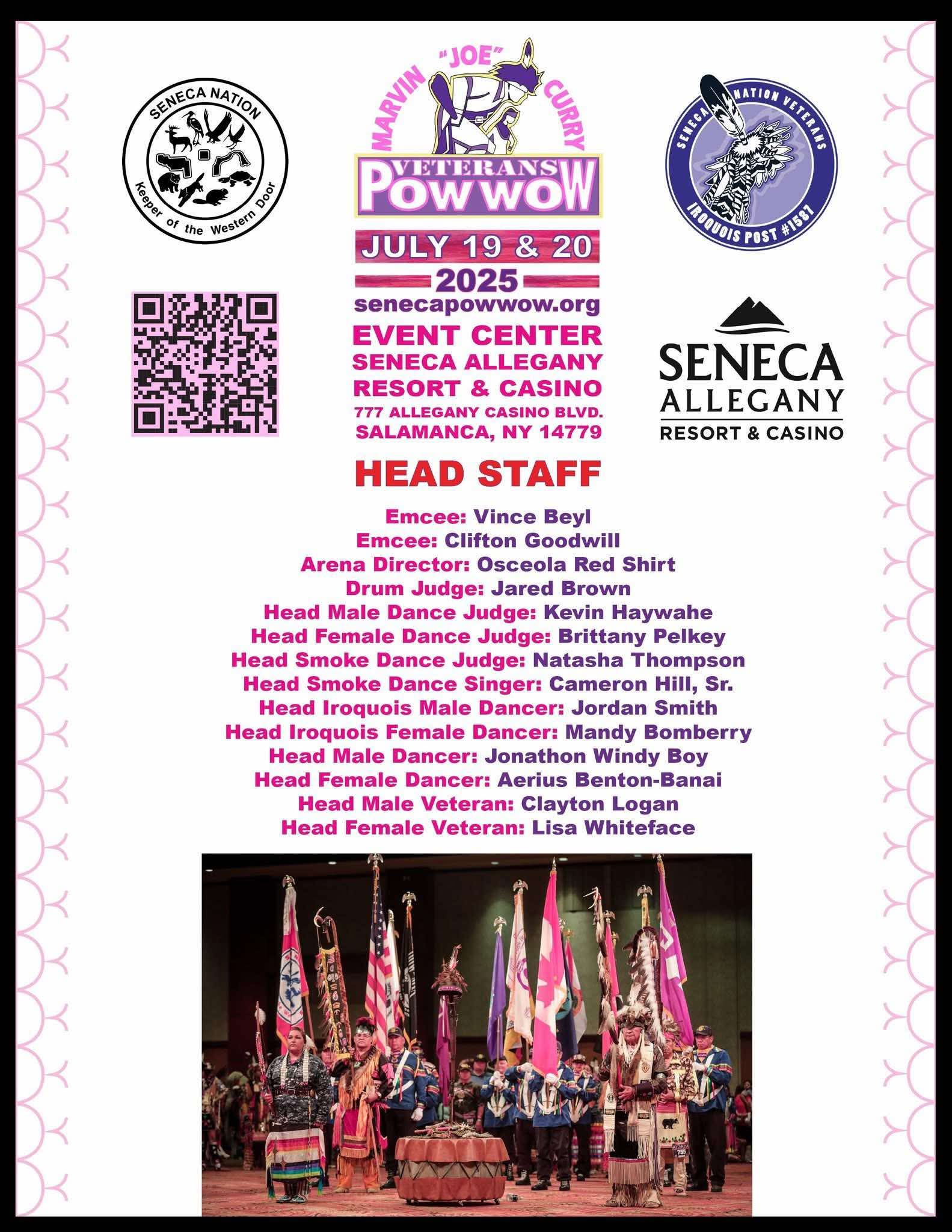 Seneca Pow Wow - Marvin Joe Curry Veterans Pow Wow 2025