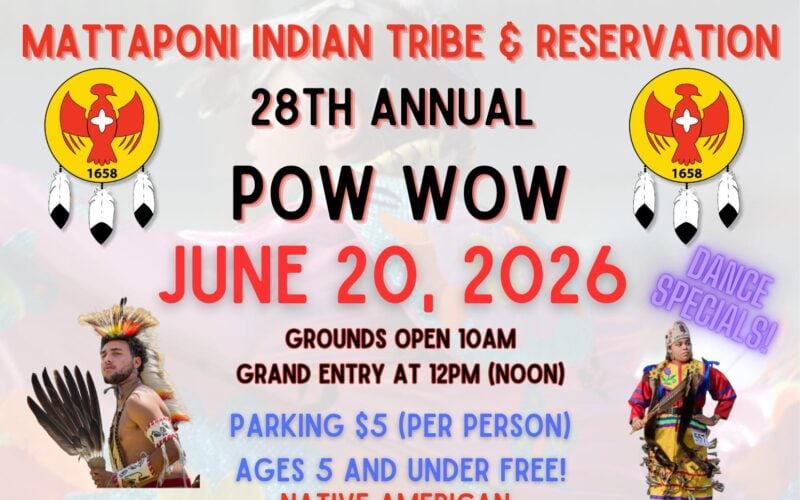 28th Annual Mattaponi Indian Tribe & Reservation Pow Wow 2026
