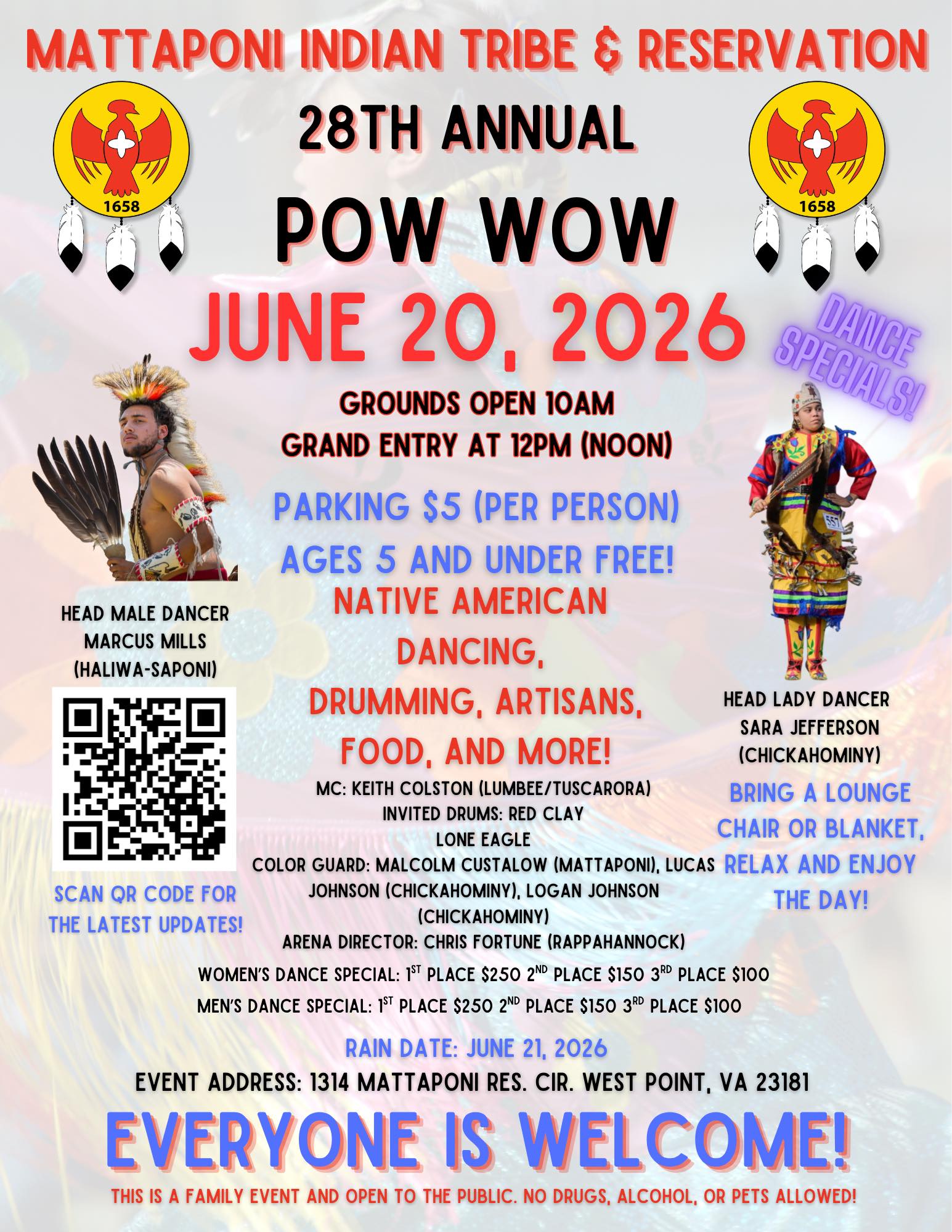 28th Annual Mattaponi Indian Tribe & Reservation Pow Wow 2026