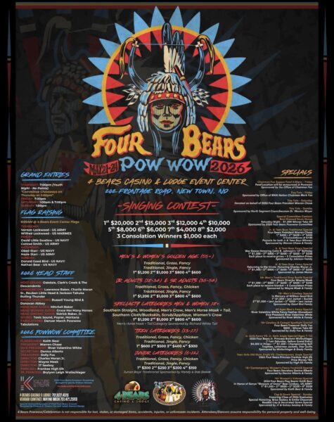 Four Bears Pow Wow 2026 Four Bears Pow Wow 2026