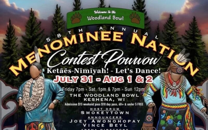 58th Annual Menominee Nation Contest Pow Wow 2026