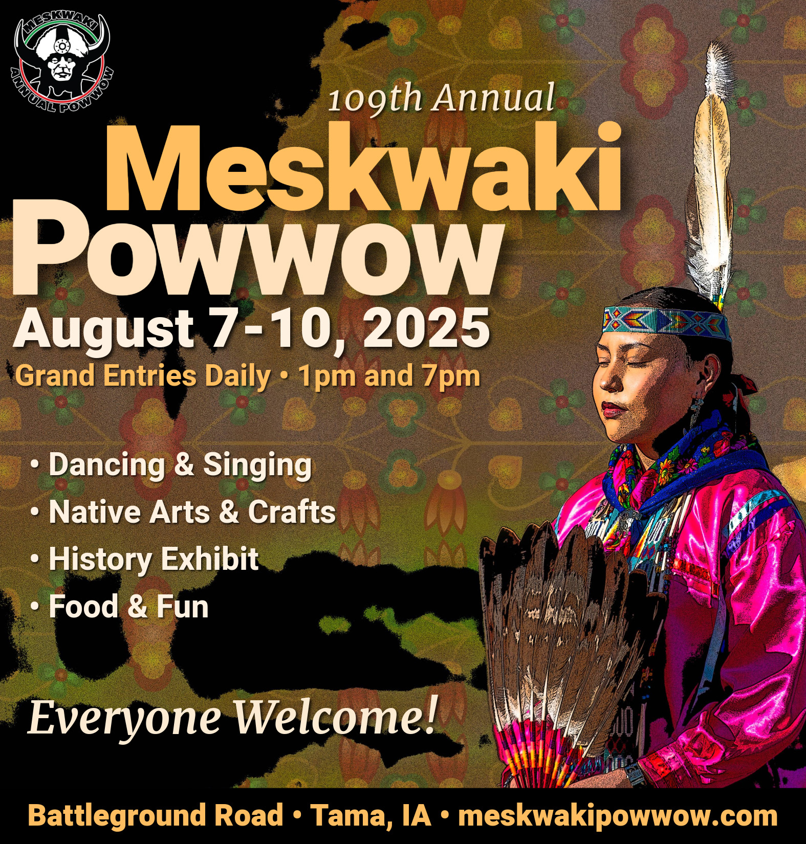 Meskwaki Annual Pow Wow 2025
