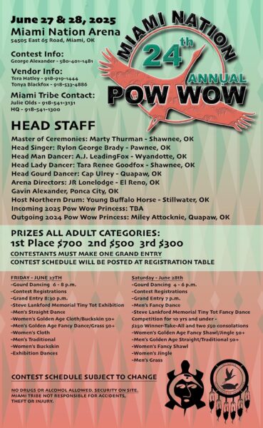 24th Annual Miami Nation Pow Wow 2025 24th Annual Miami Nation Pow Wow 2025