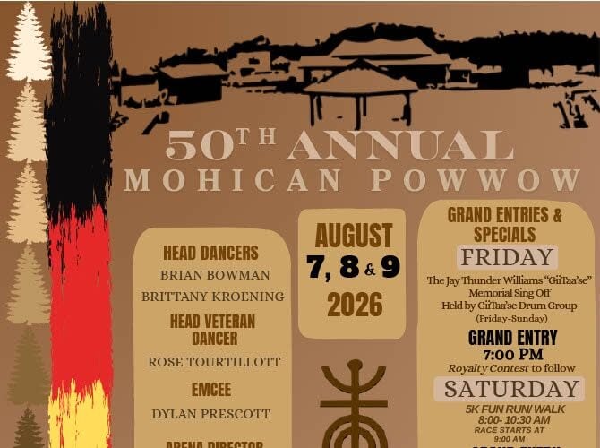 50th Annual Mohican Pow Wow 2026