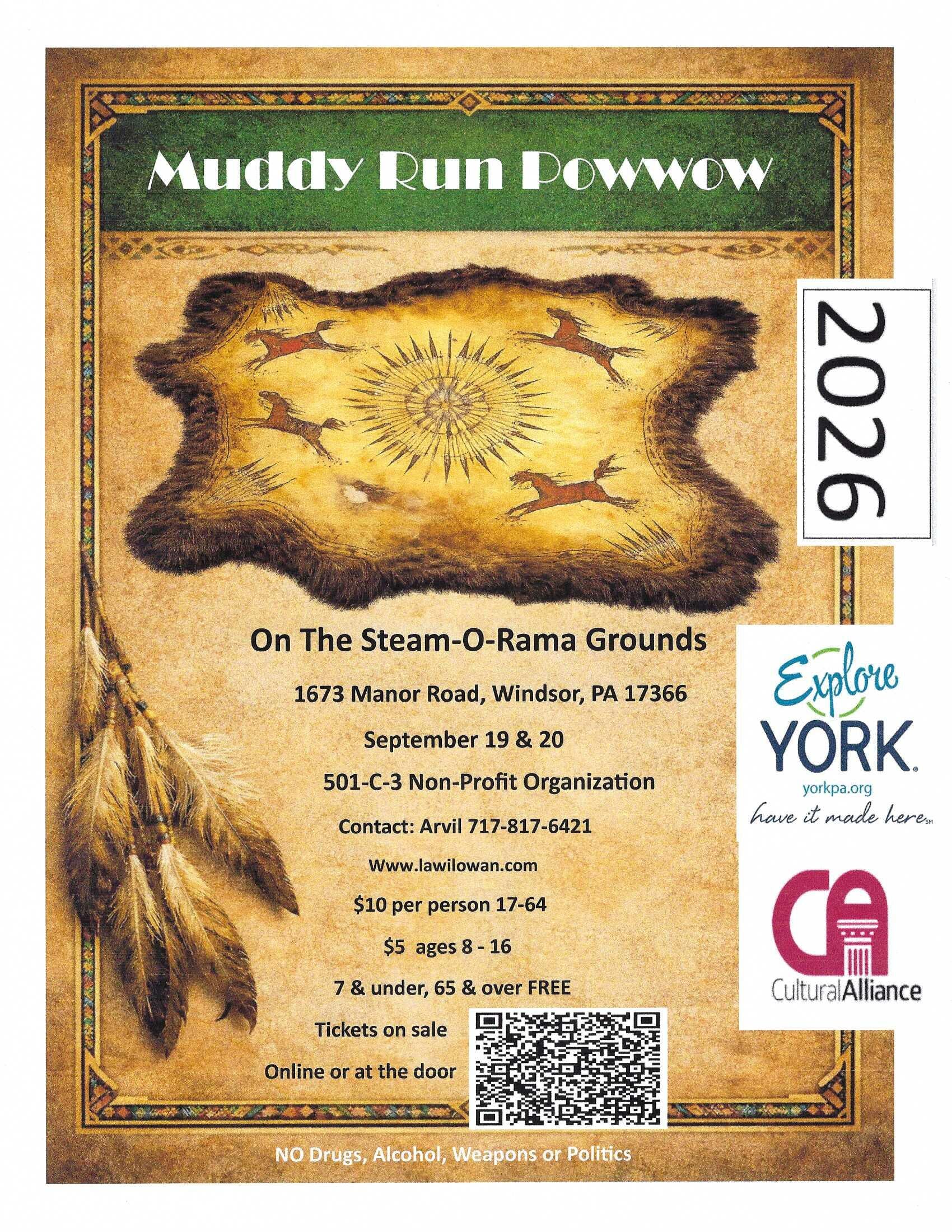 Muddy Run Pow Wow 2026