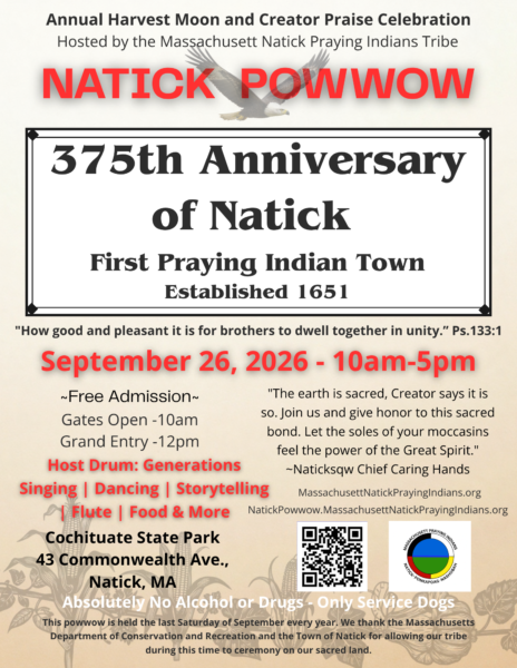 Natick Pow Wow 2026
