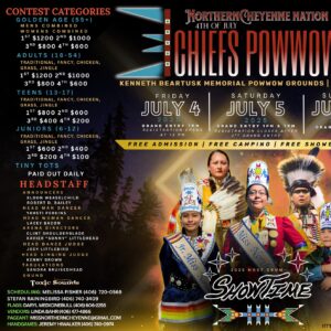Northern Cheyenne 4th of July Chiefs Pow Wow 2025