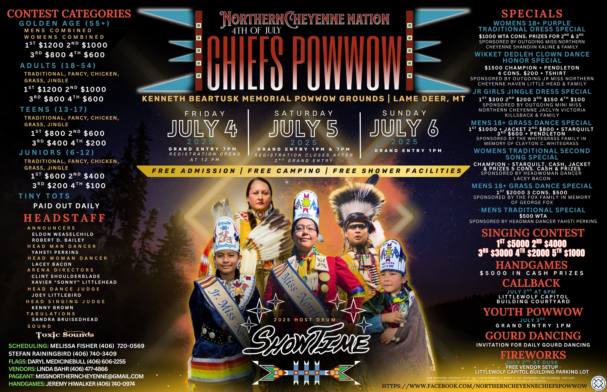 Northern Cheyenne 4th of July Chiefs Pow Wow 2025