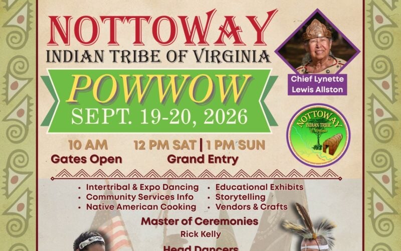 Nottoway Tribe of Virginia Pow Wow 2026