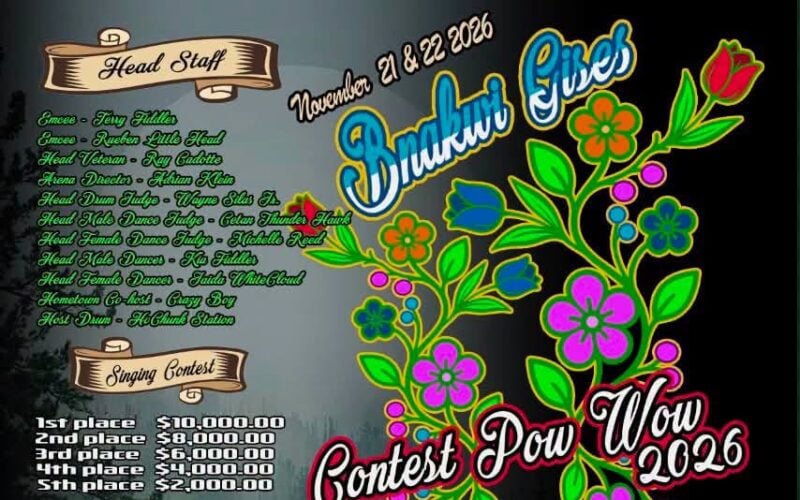 Bnakwi Gises Contest Pow Wow 2026