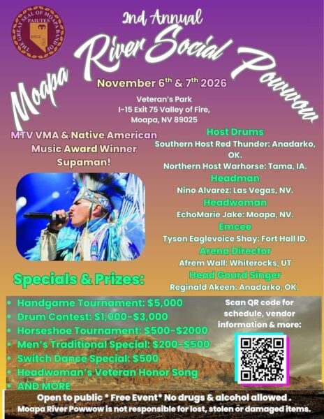 2nd Annual Moapa River Social Pow Wow 2026