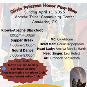 Olivia Peterson Honor Pow Wow 2025