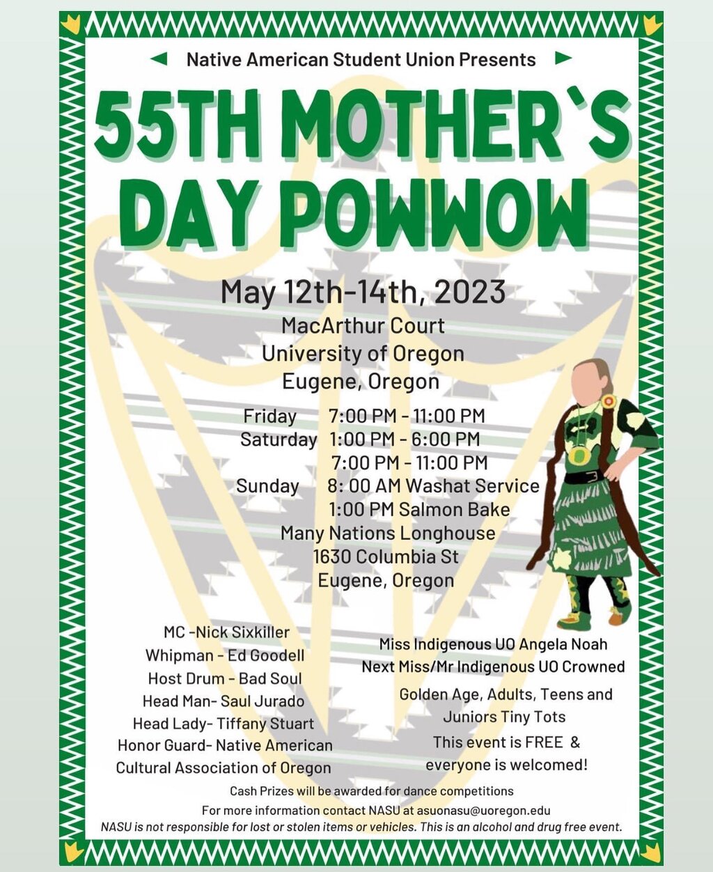 55th Annual Mother’s Day Pow Wow Eugene OR 2023 Pow Wow Calendar