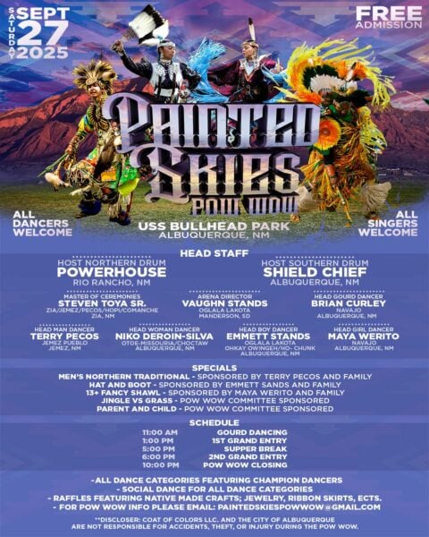 Painted Skies Pow Wow 2025