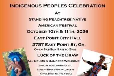 Indigenous Peoples Celebration, Standing Peachtree Native American Festival 2026