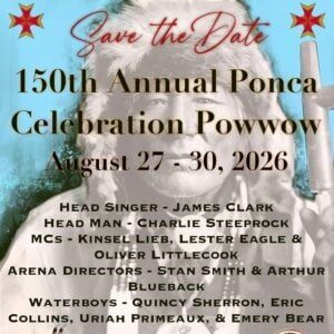 150th Annual Ponca Tribal Celebration Pow Wow 2026