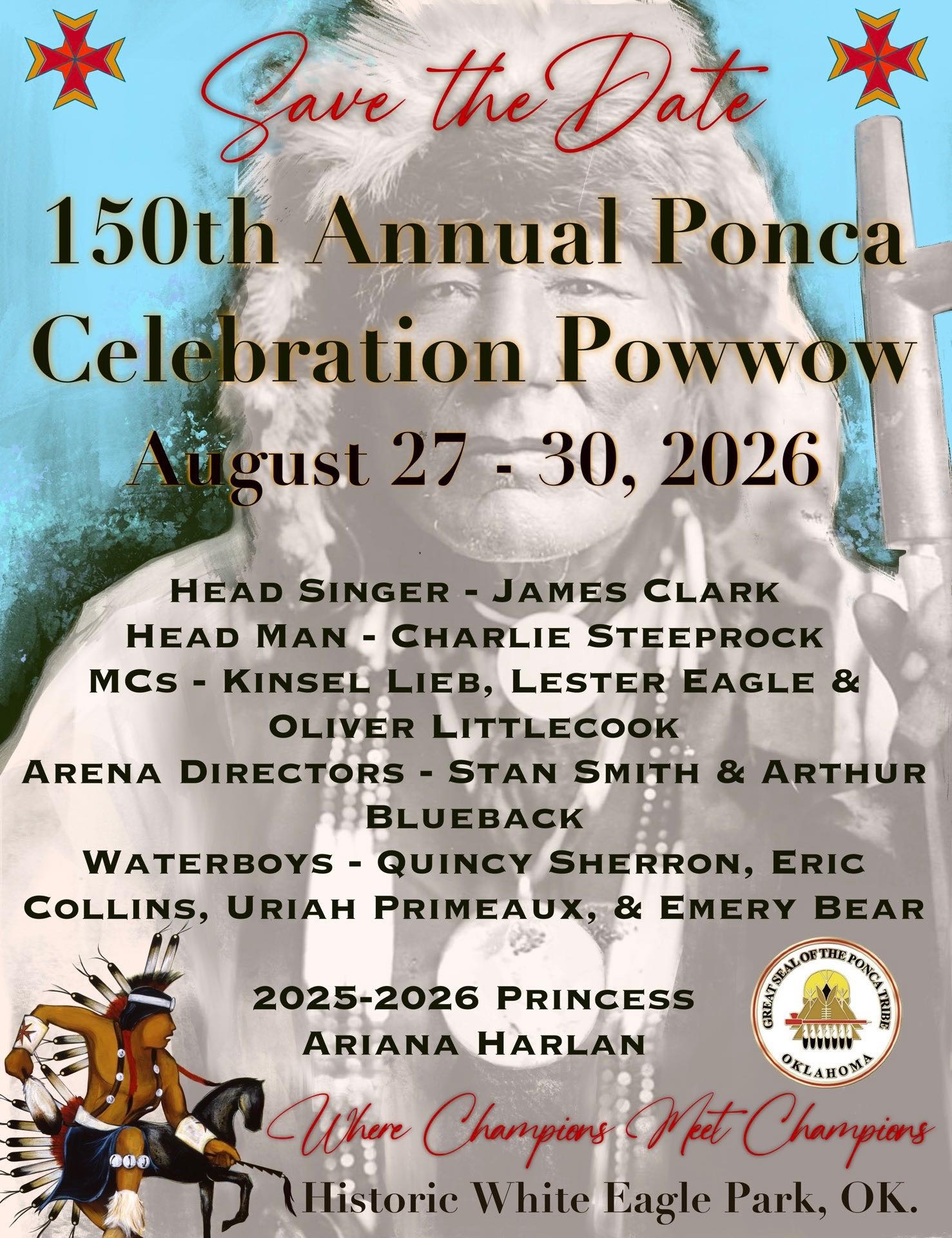 150th Annual Ponca Tribal Celebration Pow Wow 2026