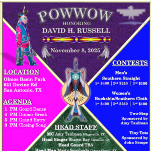 Pow Wow Honoring David H. Russell 2025