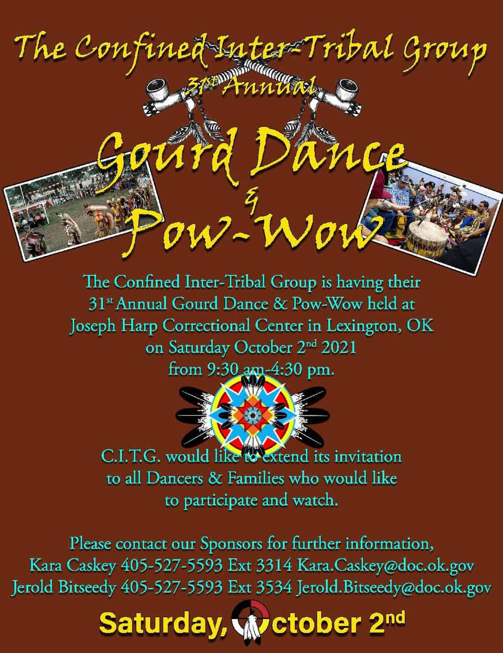 Confined Inter-Tribal Group (CITG) Pow Wow 2021