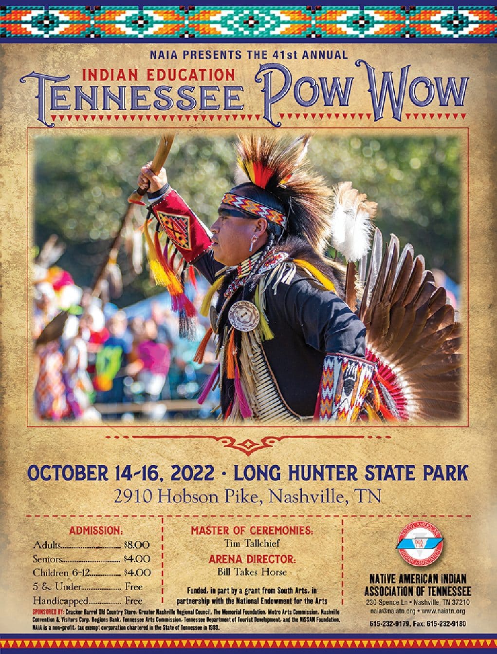 41st Annual Tennessee Indian Education Pow Wow 2022