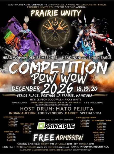 Prairie Unity Competition Pow Wow 2026