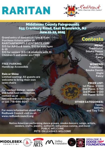 Raritan Native American Heritage Celebration & Pow Wow 2025 Raritan Native American Heritage Celebration & Pow Wow 2025