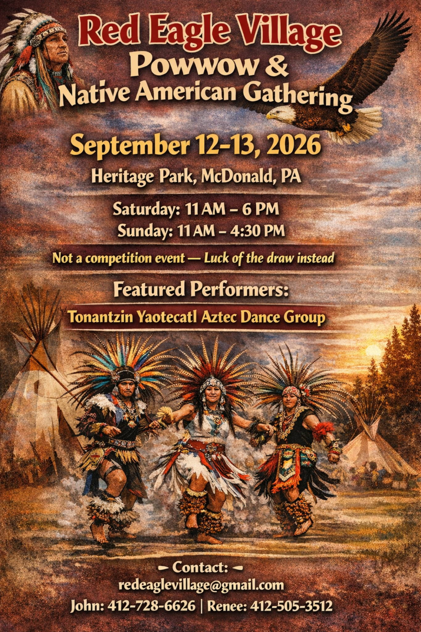 30th Annual Red Eagle Village Pow Wow 2026