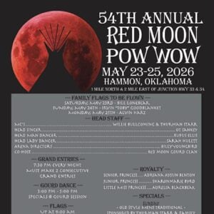 54th Annual Red Moon Pow Wow 2026