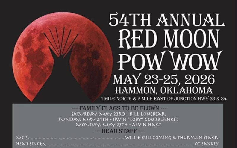 54th Annual Red Moon Pow Wow 2026