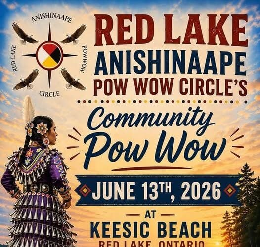 Red Lake Anishinaape Pow Wow Circle’s Community Pow Wow 2026