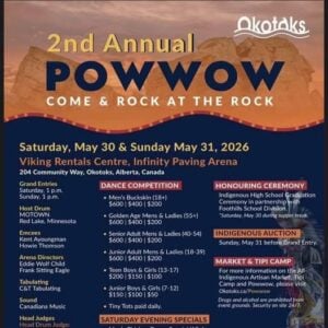 Okotoks 2nd Annual Pow Wow 2026